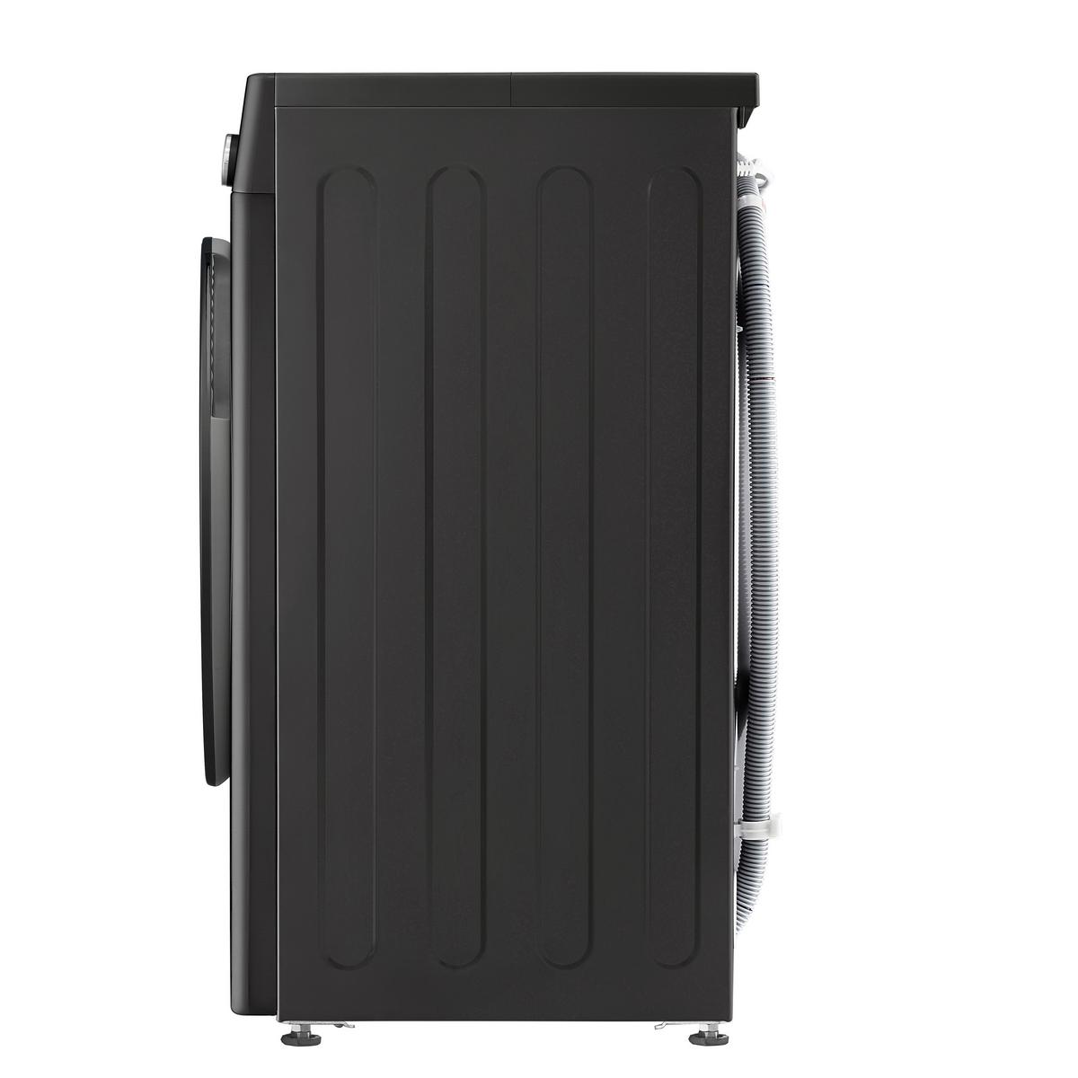 Waschmaschine F2v7slim9b 9 Kg Füllmenge, 1160 U/min - Schwarz, Basics, Metall (60/85/47,5cm) - LG