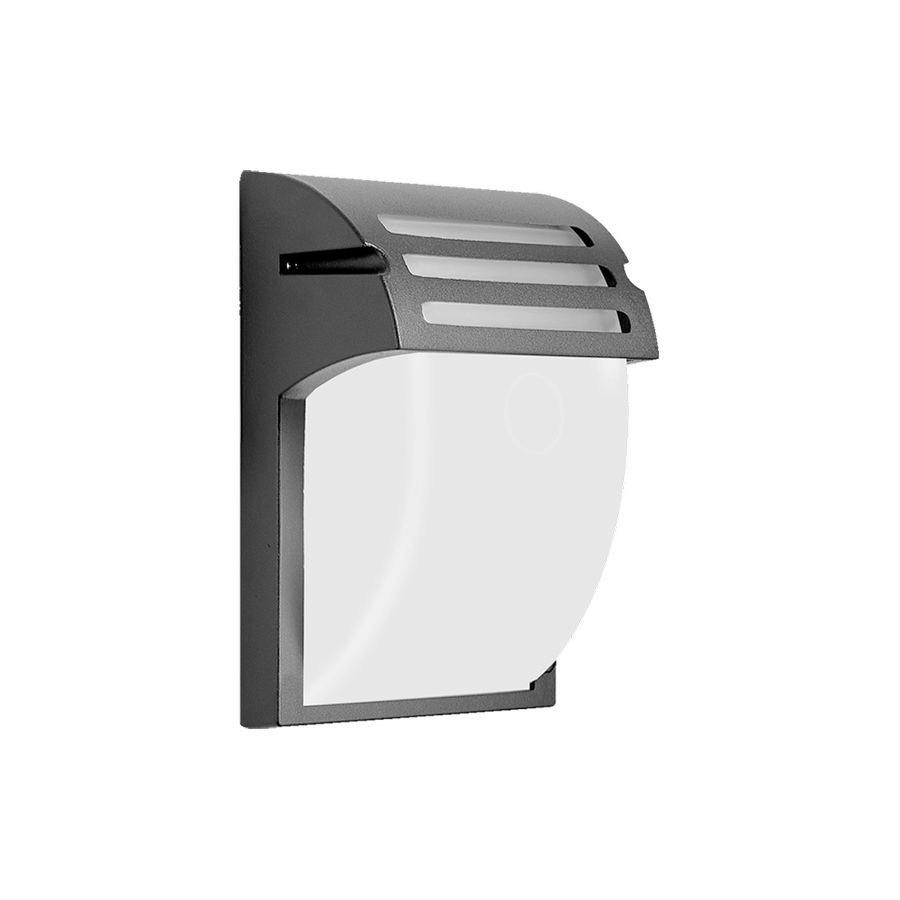 Kültéri Falilámpa Amalfi Mini 39040 - antracit, Basics, Üveg/fém (20.5/15.5/9cm)