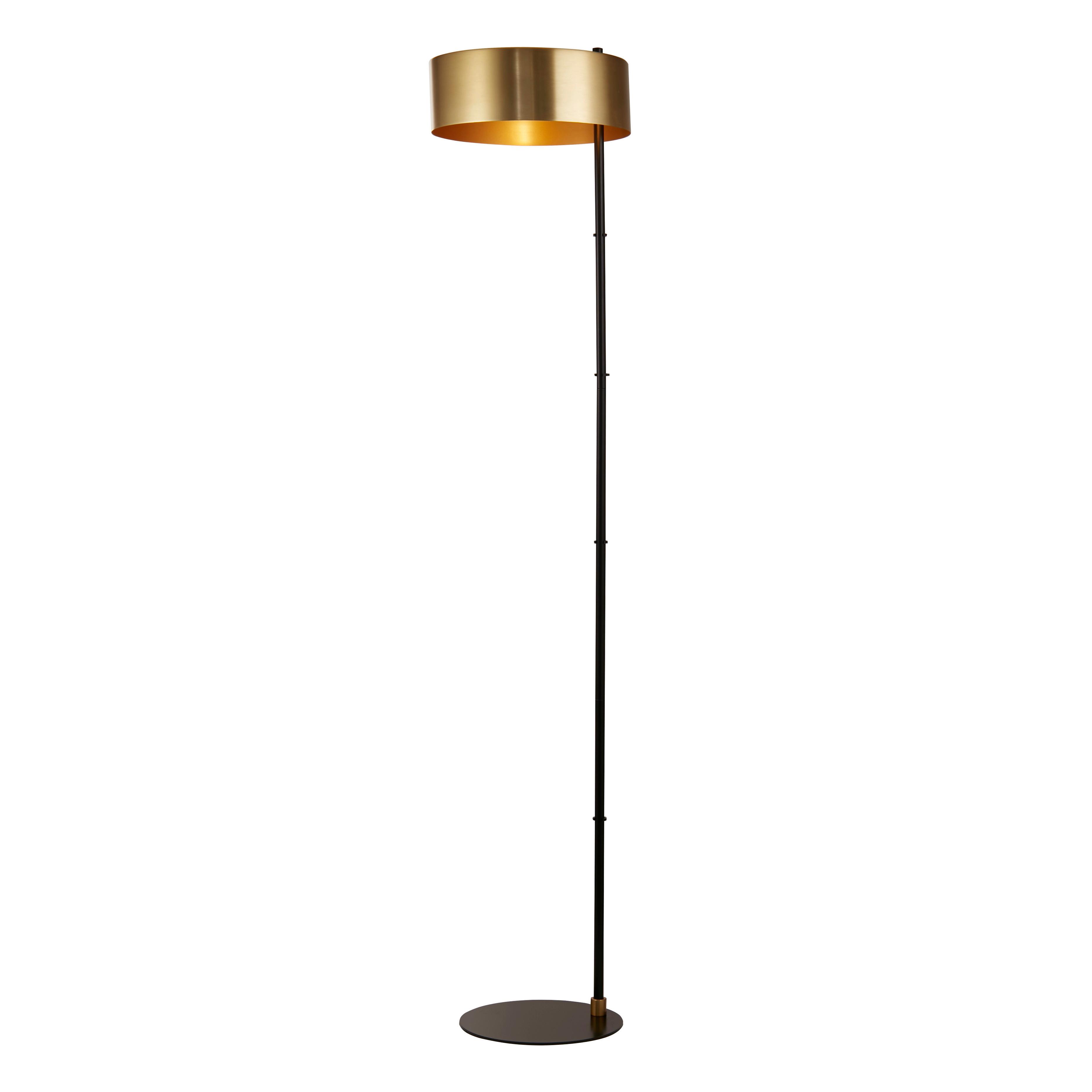 Stehleuchte Eu20225-1go - Goldfarben, Design, Metall (30/149cm)