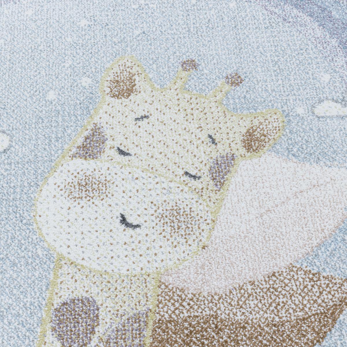 Tkaný koberec 80x150cm, modrá - modrá, Trend, textil (80/150cm)