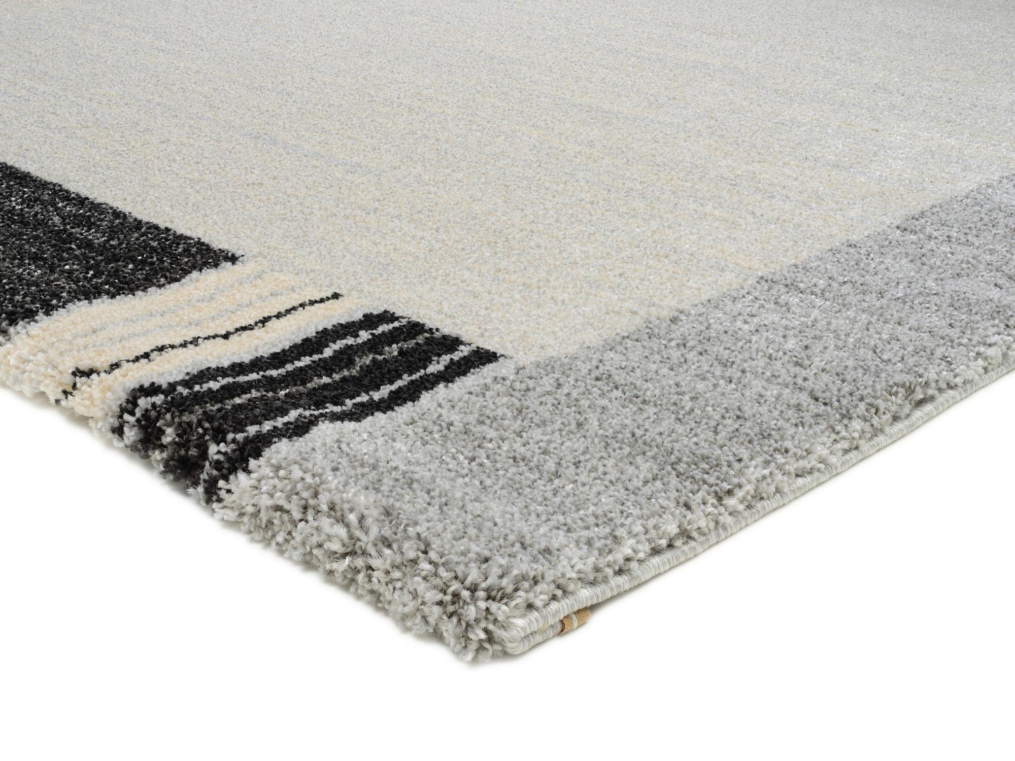 Webteppich Palazzo Lobo Grau 200x250 cm - Grau, KONVENTIONELL, Textil (200/250cm) - Novel