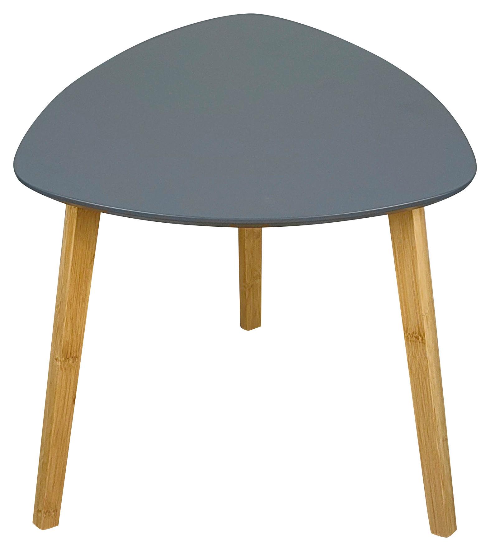 Beistelltisch Tim - Naturfarben/Grau, MODERN, Holz/Holzwerkstoff (40/40,5/40cm)