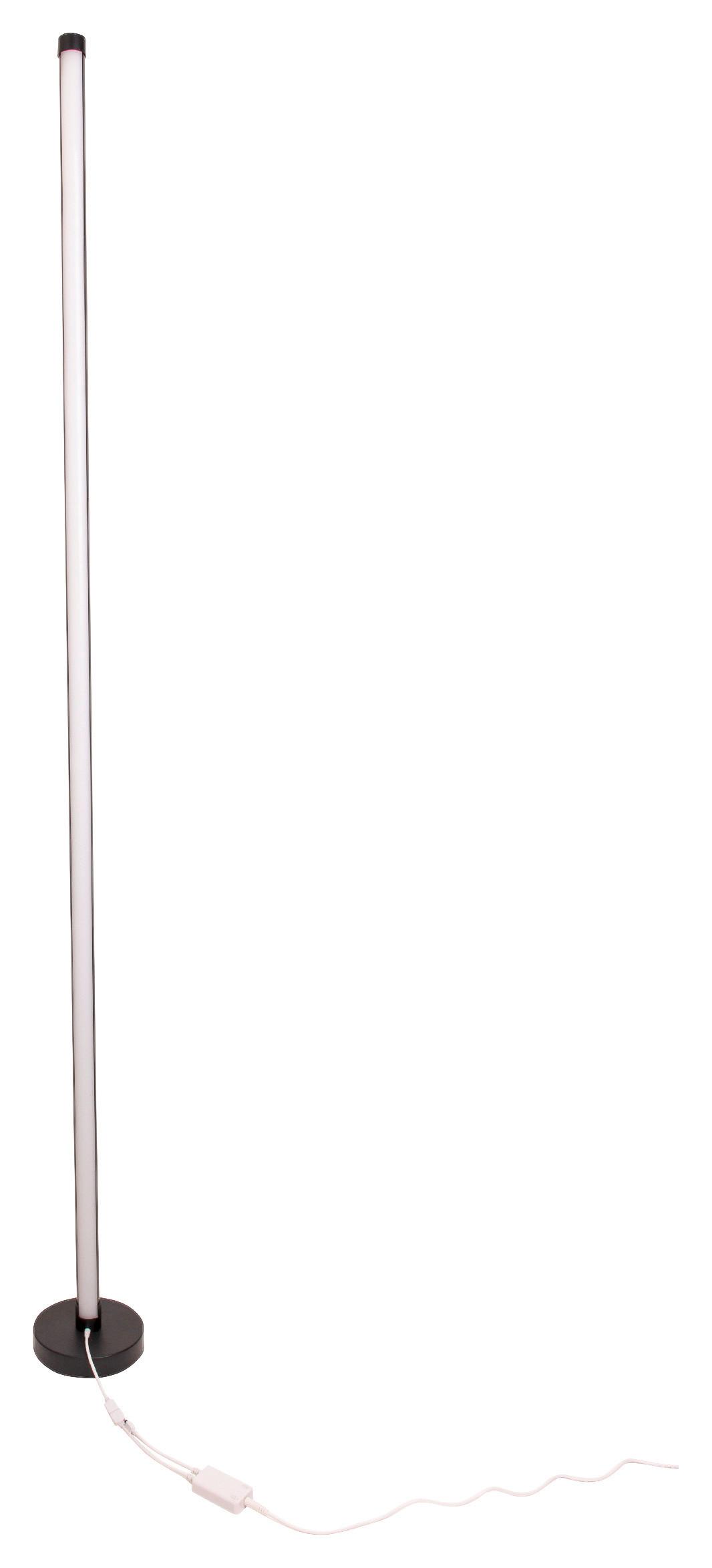 LED-Stehlampe dimmbar Schwarz Licht- und Soundeffekten - Schwarz, Design (150 cm cm) - Näve