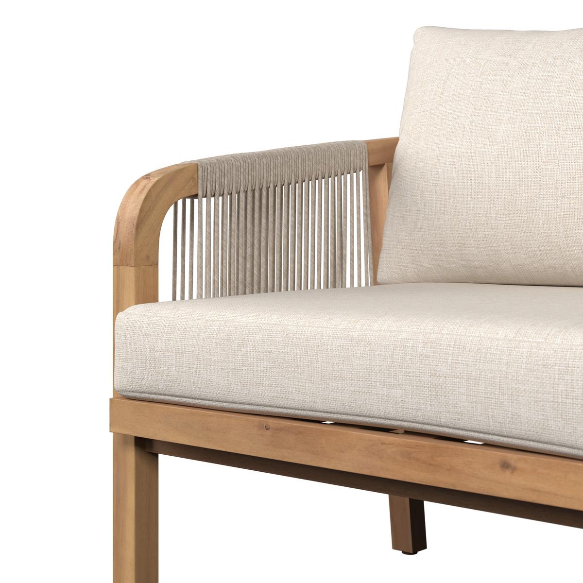 ZAHRADNÍ SADA SIMBA - barvy akácie, Natur, dřevo - Mömax