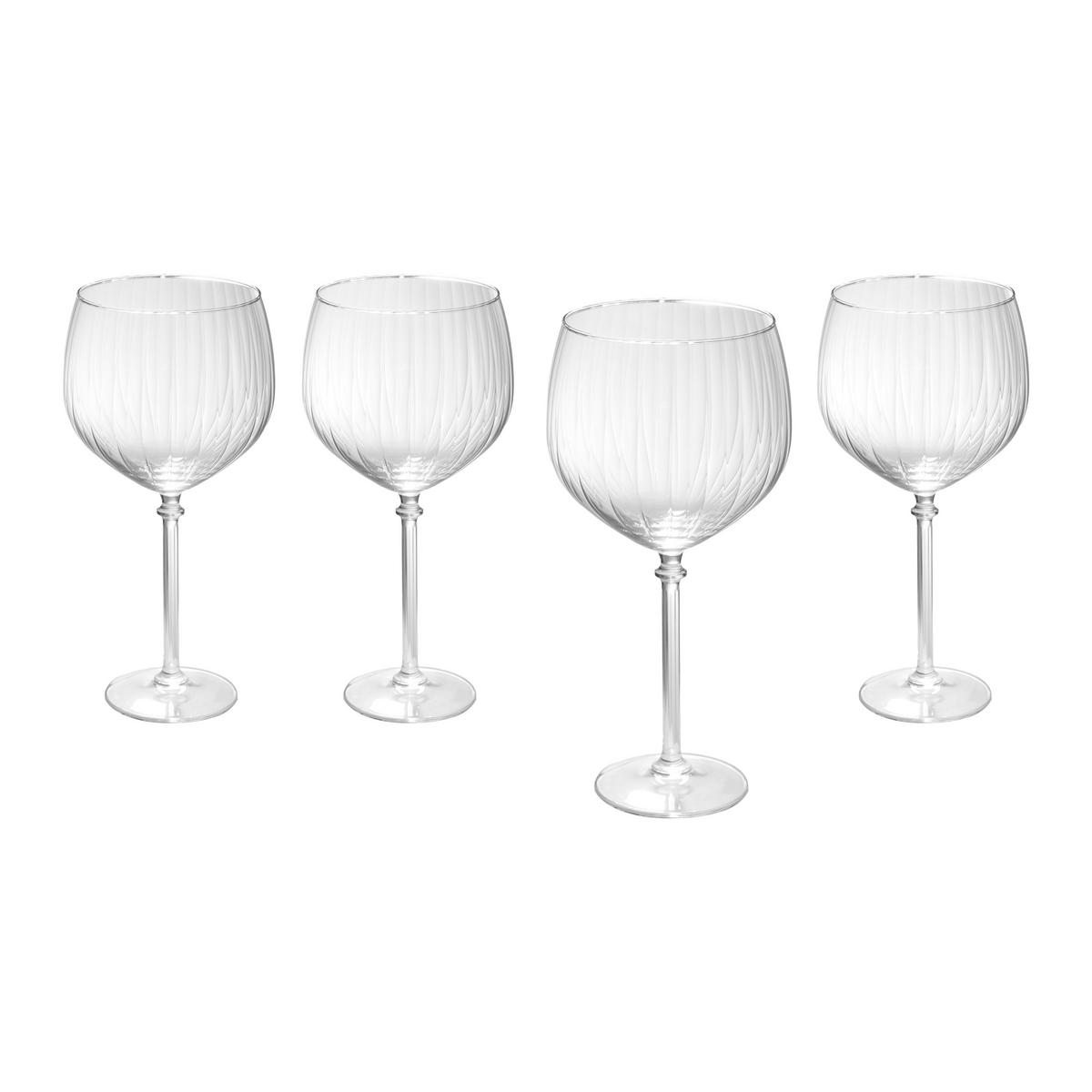 Sada pohárov GIN - číra, Modern, sklo - Mömax