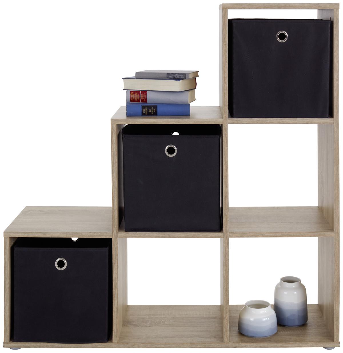 DĚLICÍ STĚNA PISA 3 -BP- - barvy dubu, Moderní (112/114/35cm)