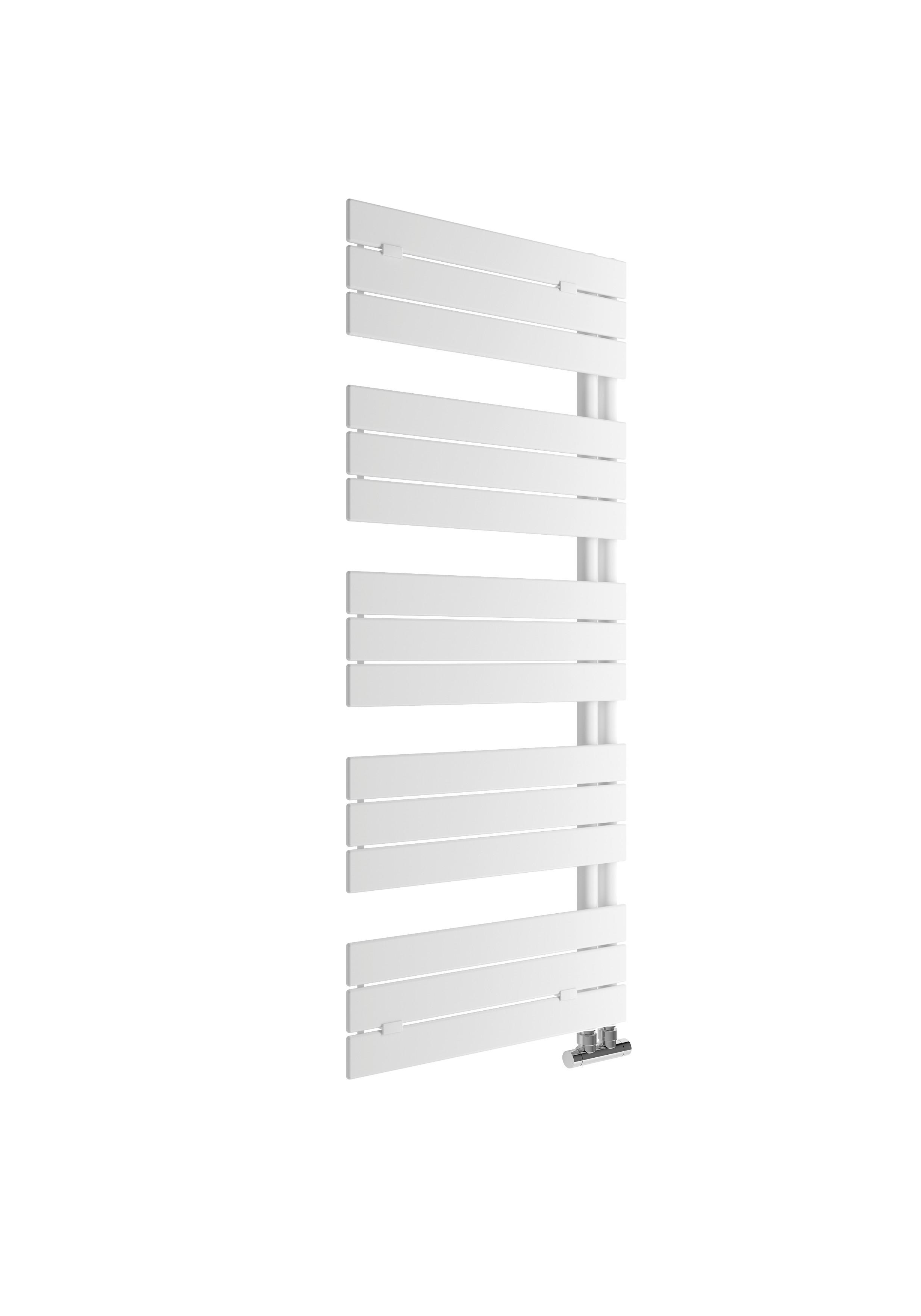 Handtuchtrockner Arezzo B/H: 60x143 cm Gerade 700 Watt - Weiß, Basics, Metall (60/143cm) - Sanotechnik