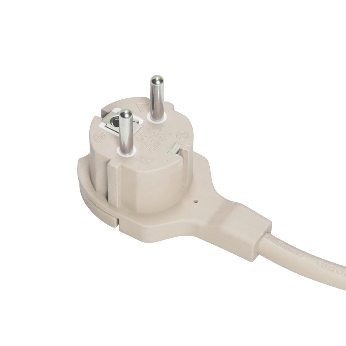 VÍCEFUNKČNÍ ZÁSTRČKA MALI - pískové barvy, Moderní, kov/plast (7,5/7,5/7,5cm) - Mömax