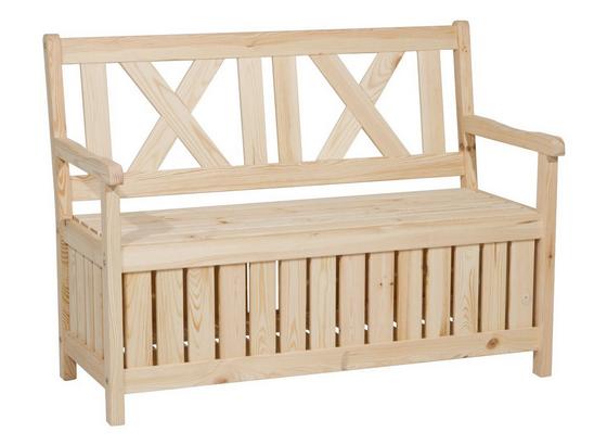 Gartenbank Thor Echtholz Kiefer B: 117cm - Kieferfarben, MODERN, Holz (117/87/62cm) Gartenbank Thor Echtholz Kiefer B: 117cm - Kieferfarben, MODERN, Holz (117/87/62cm)
