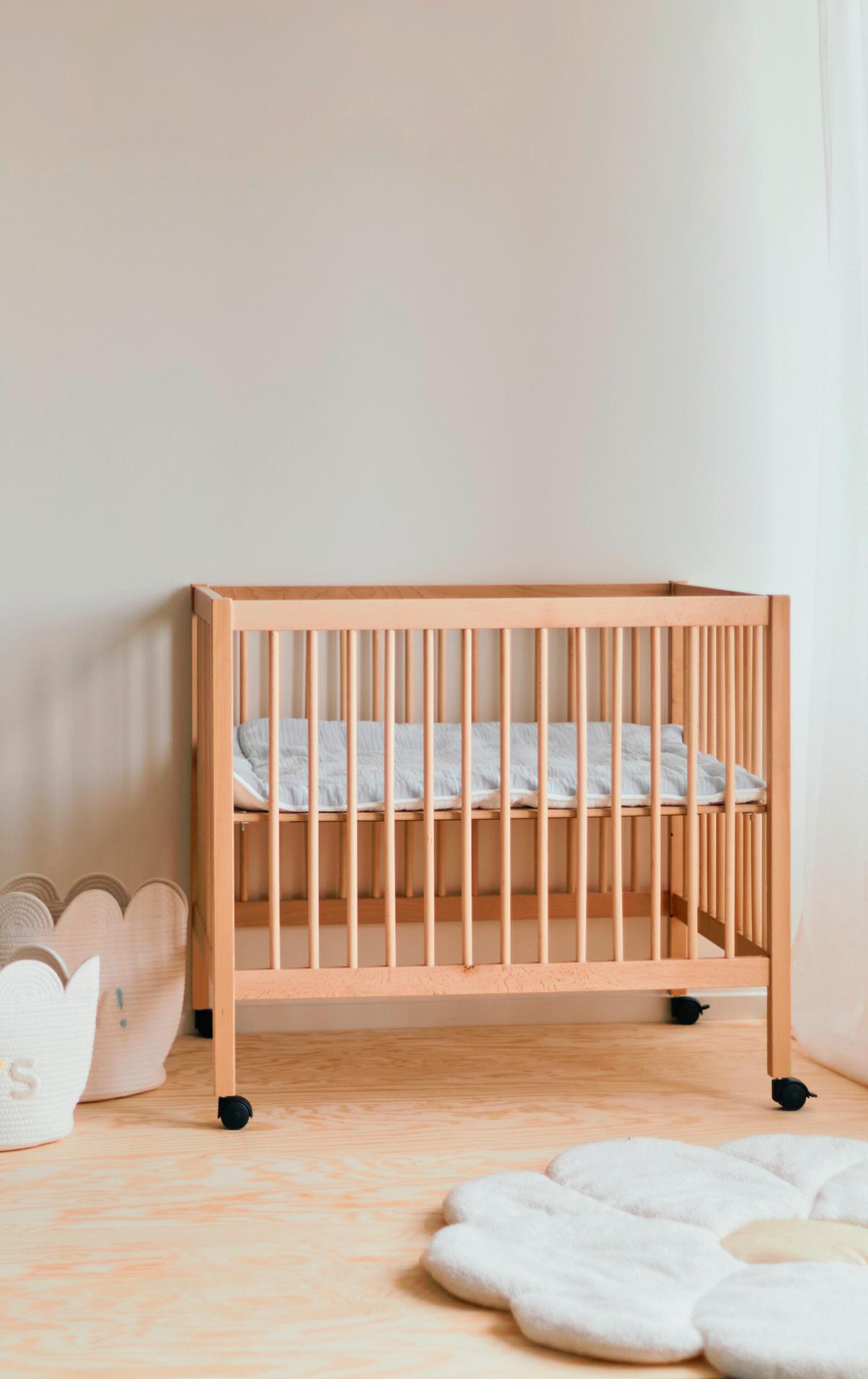 Laufgitter Höhenverstellbar Naturfarben, L: 98 Cm - Naturfarben, KONVENTIONELL, Holz/Kunststoff (98/78/82cm) - Childhome