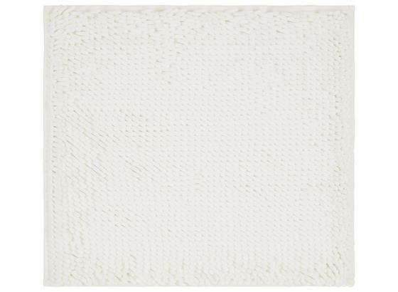 WC-Vorleger Liliane - Weiß, KONVENTIONELL, Textil (45/50cm) - Ombra WC-Vorleger Liliane - Weiß, KONVENTIONELL, Textil (45/50cm) - Ombra