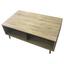 Couchtisch B: ca. 100 cm Naturfarben - Schwarz/Naturfarben, Basics, Holzwerkstoff/Metall (100/39/58cm) Couchtisch B: ca. 100 cm Naturfarben - Schwarz/Naturfarben, Basics, Holzwerkstoff/Metall (100/39/58cm)