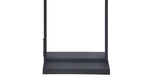 Stehlampe Holz Madeleine Schwarz/natur Mit Schalter - Schwarz, ROMANTIK / LANDHAUS, Holz/Metall (30/20/118cm) - James Wood