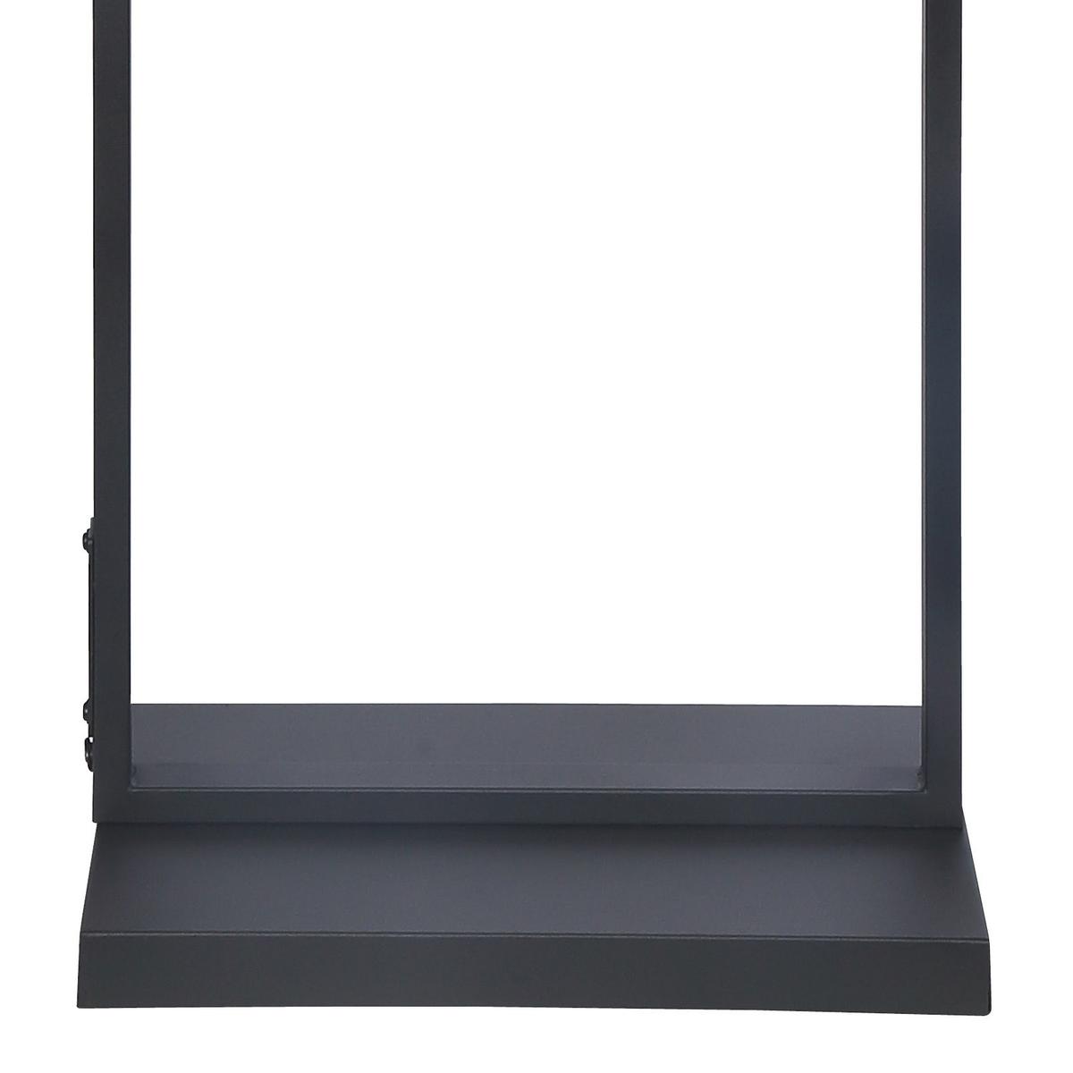 Stehlampe Holz Madeleine Schwarz/natur Mit Schalter - Schwarz, ROMANTIK / LANDHAUS, Holz/Metall (30/20/118cm) - James Wood