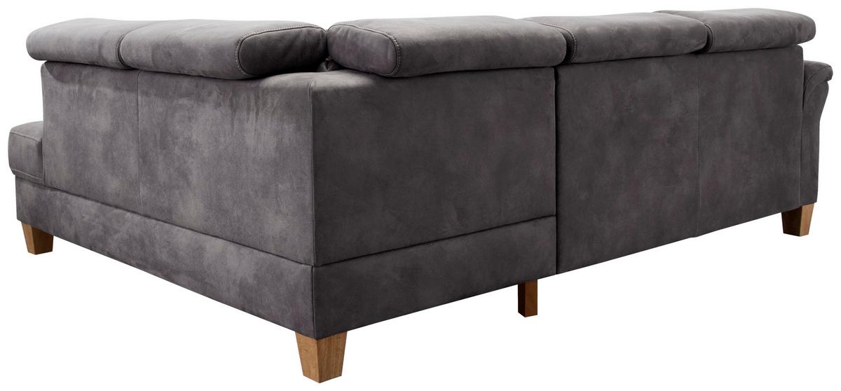 Ecksofa Arngast anthrazit, 194x245 cm - Eichefarben/Beige, KONVENTIONELL, Textil (194/245cm) - Sit & More