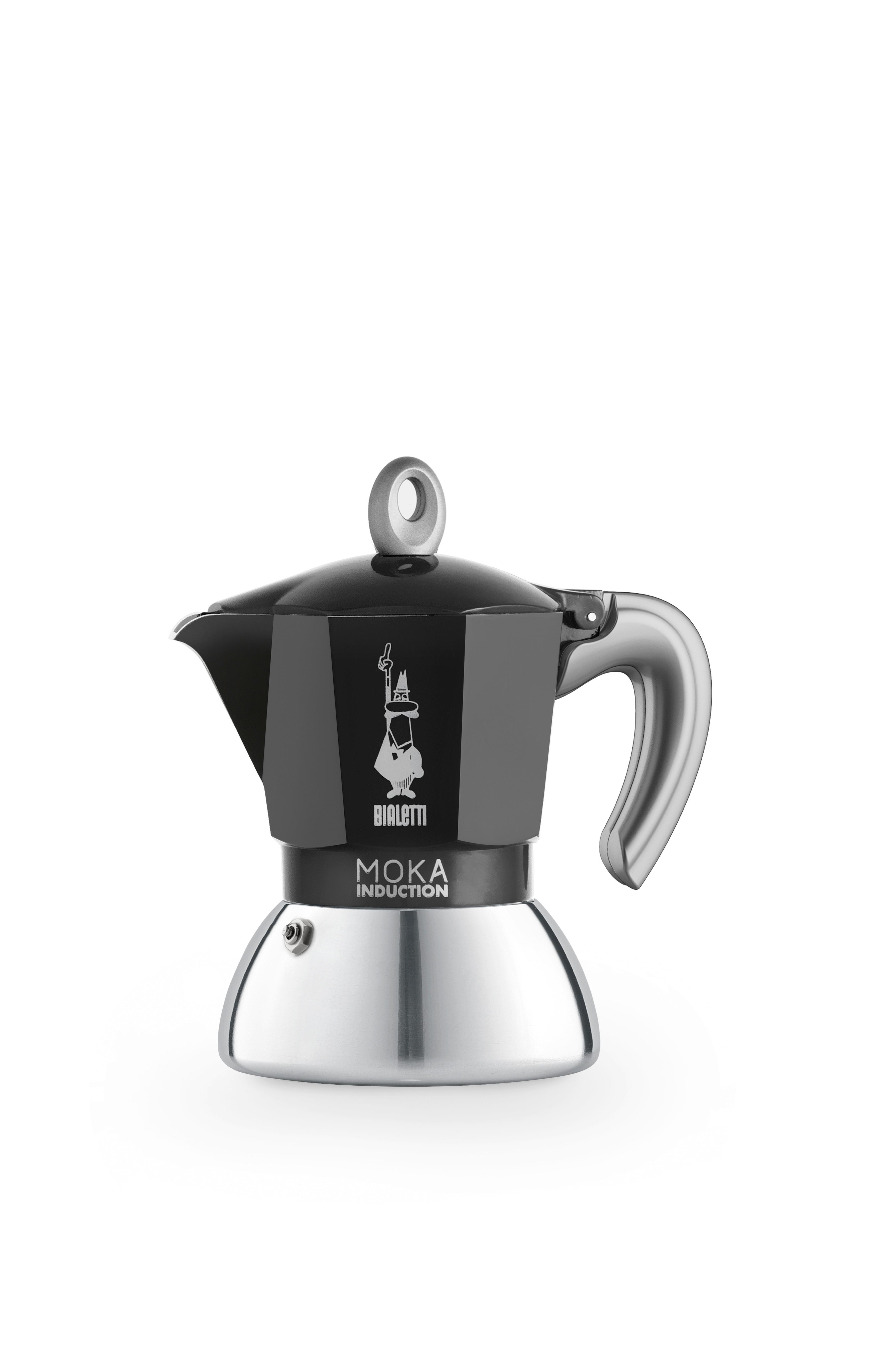 Esspressokocher Metall/Kunststoff - Schwarz, Basics, Kunststoff/Metall (12.5/10.5/16cm) - Bialetti