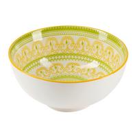 Miska na müsli Maja, 600ml - zelená/žlutá, Lifestyle, keramika (15,2/7,5cm) - Mömax