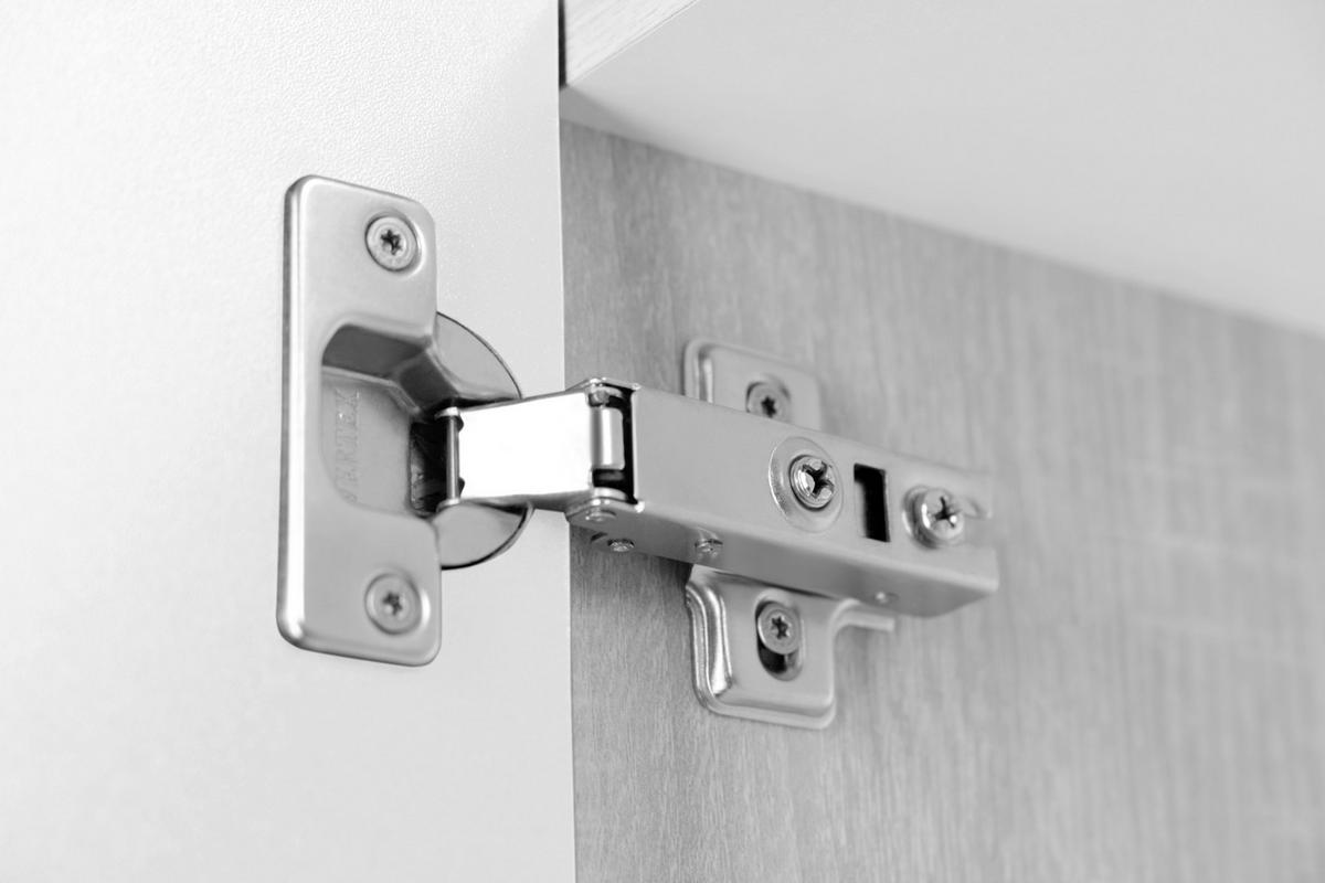 Miniküche Merle Weiß/Eiche Dekor B:100cm - Eichefarben/Weiß, Basics, Holzwerkstoff/Metall (100cm) - Respekta