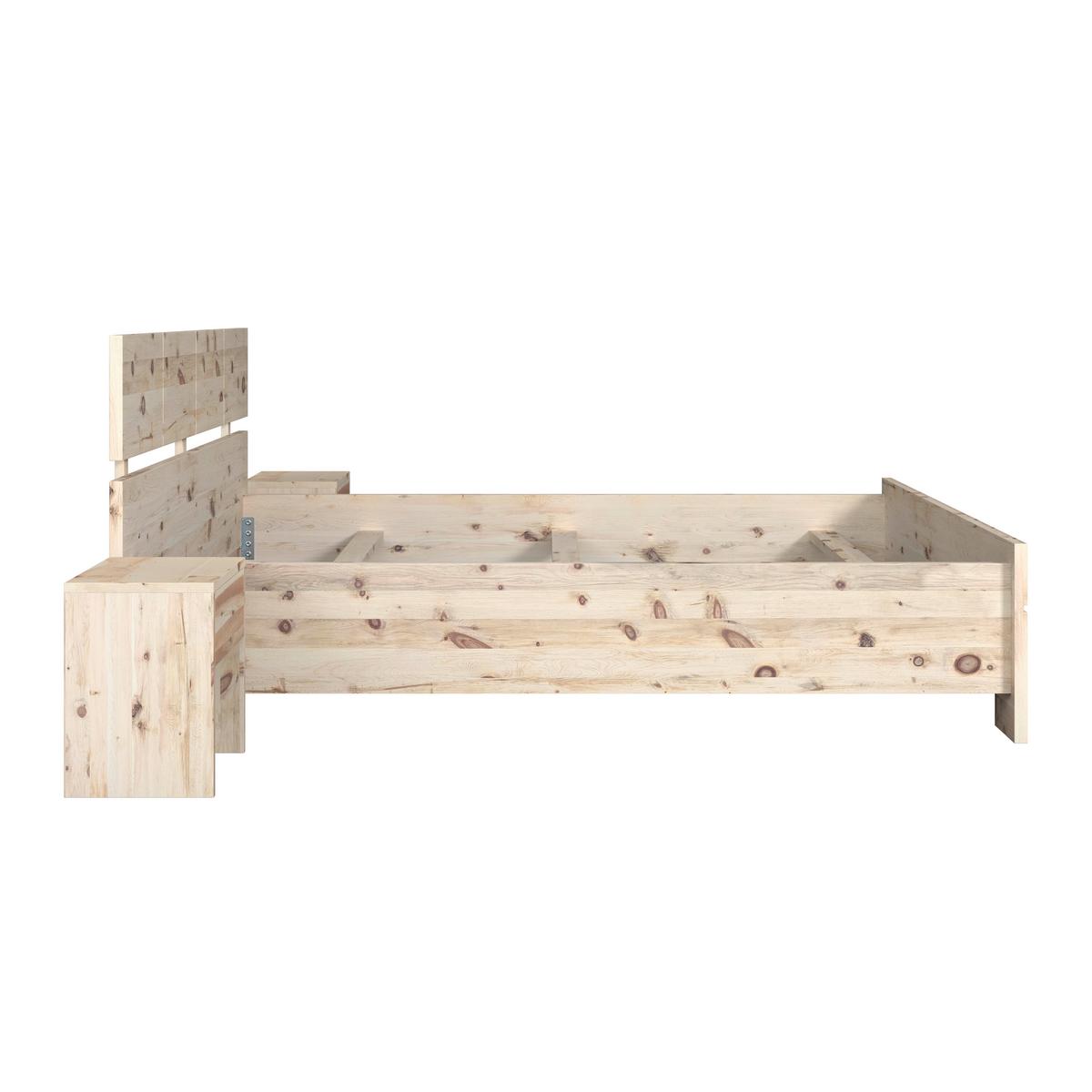 Nachtkästchen Sonja Naturfarben B: 45 cm - Naturfarben, KONVENTIONELL, Holz (45/45/30cm) - James Wood