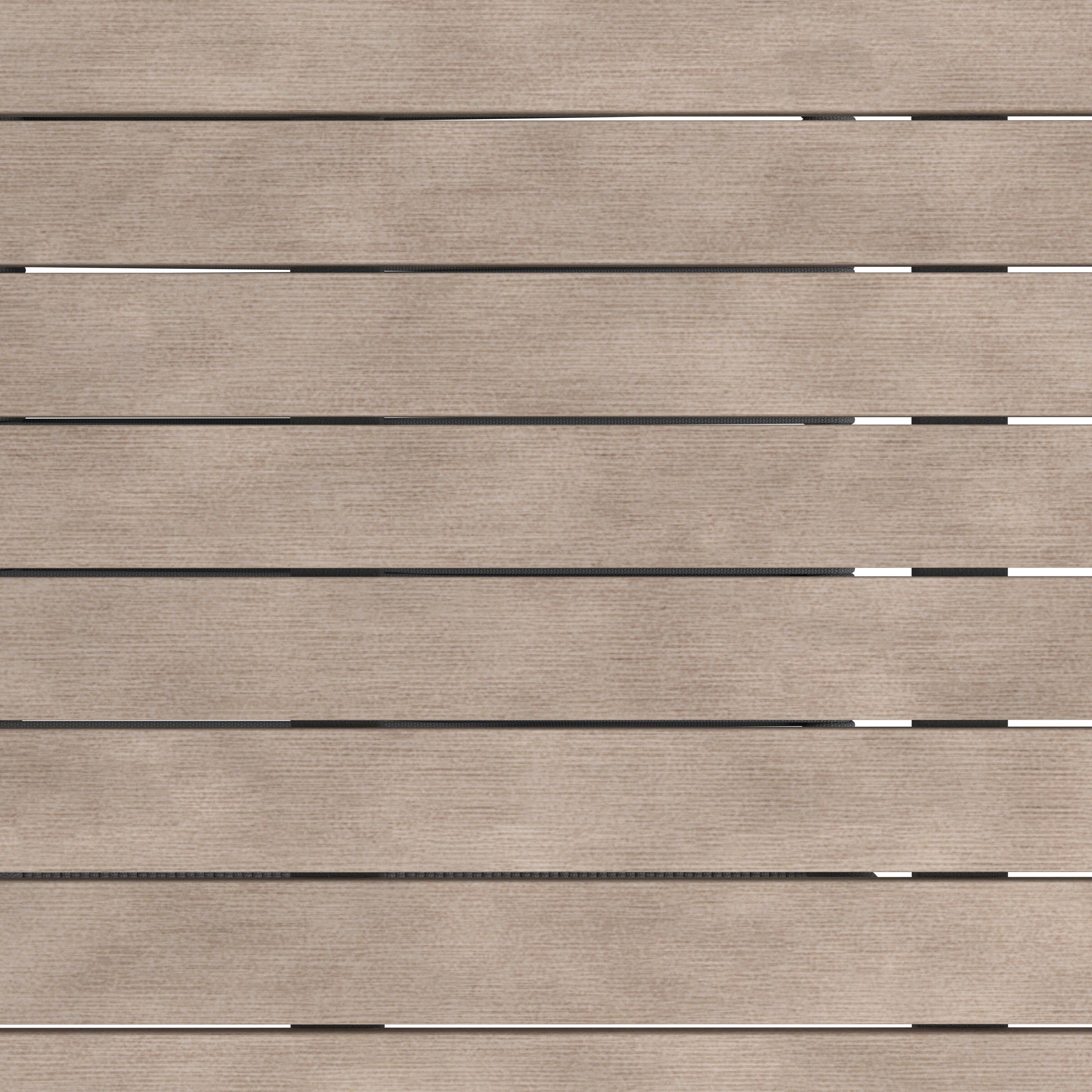 Záhradná sedacia súprava MALIA - farba akácie/svetlosivá, Modern, kov/drevo (146/60/72cm) - Bessagi Garden