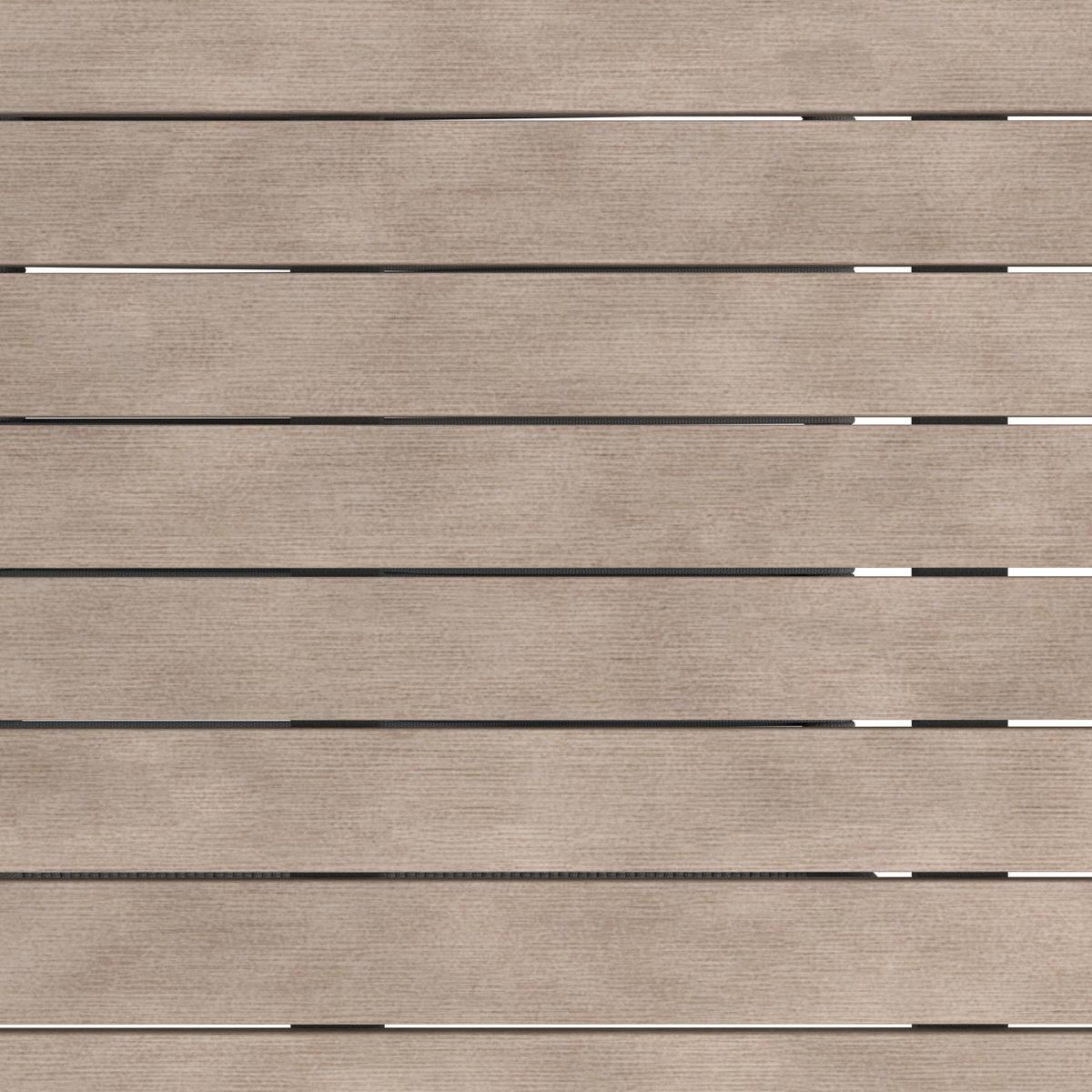 Záhradná sedacia súprava MALIA - farba akácie/svetlosivá, Modern, kov/drevo (146/60/72cm) - Bessagi Garden