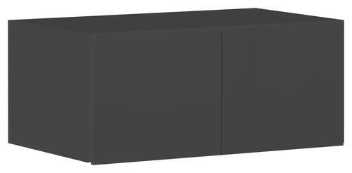 Nadstavec na skriňu MAX-EXTRA,2-dverový - sivá, Konventionell, kompozitné drevo (91/39/54cm) - James Wood