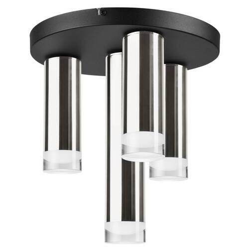 Deckenleuchte 39732 Diego - Chromfarben, Design, Metall (32/6/30cm)