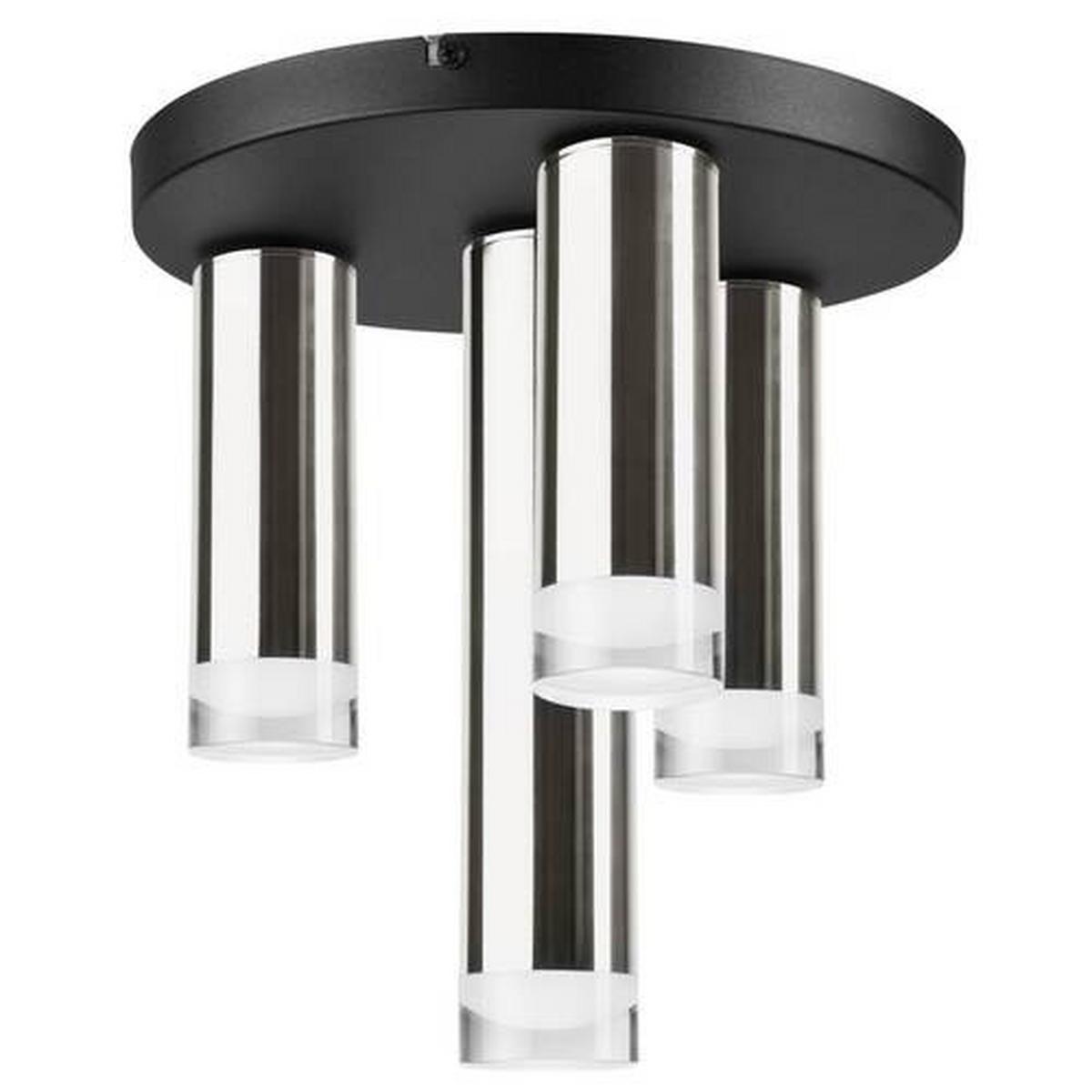 Deckenleuchte 39732 Diego - Chromfarben, Design, Metall (32/6/30cm)