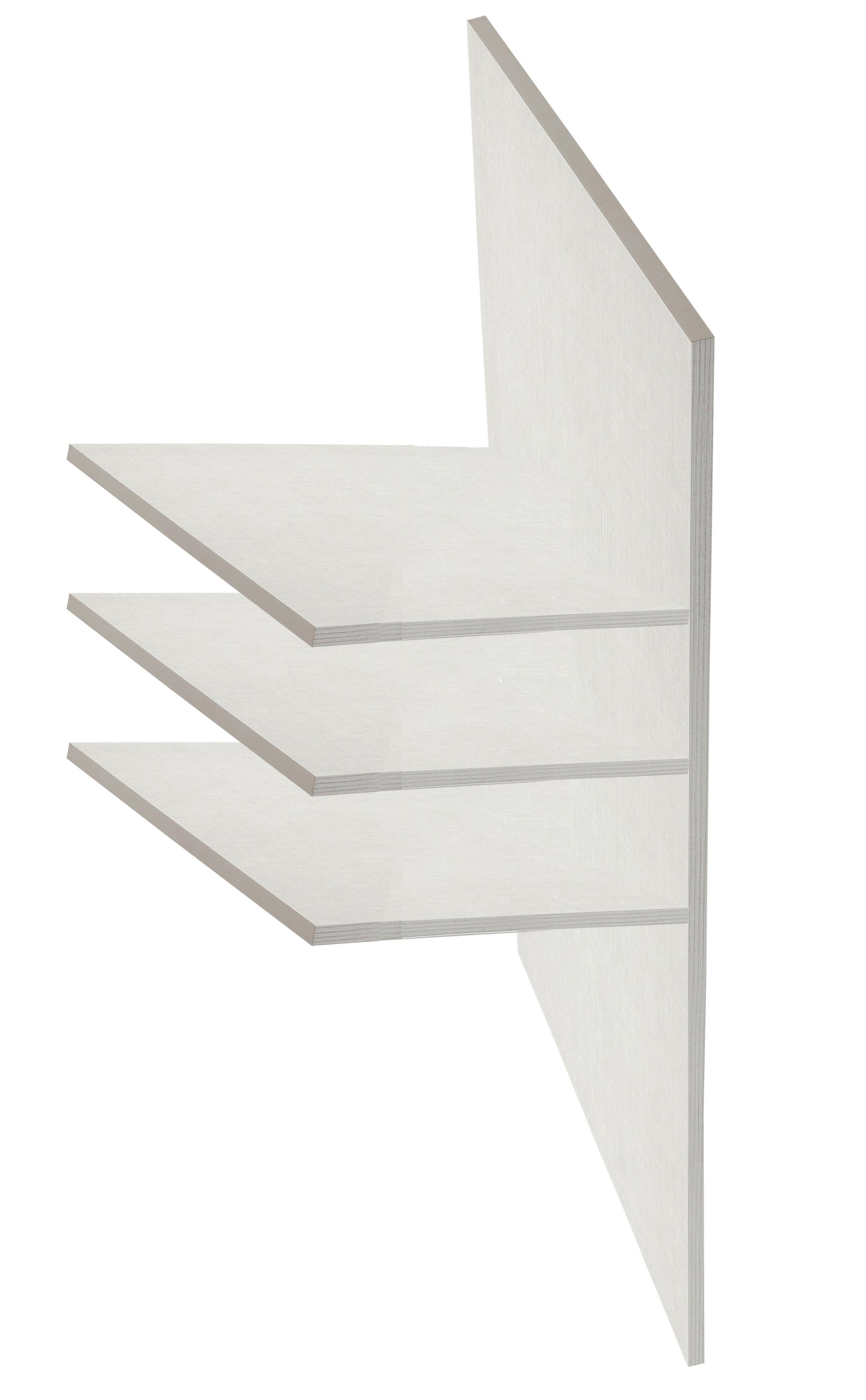 Belső Elosztás Systema - Modern, faalapú anyag/fém (122/131/57cm)