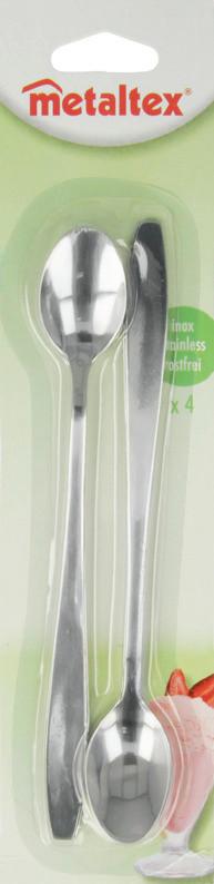 Limonádés Kanál Inox - fém (6,5/1,5/28cm) - Metaltex