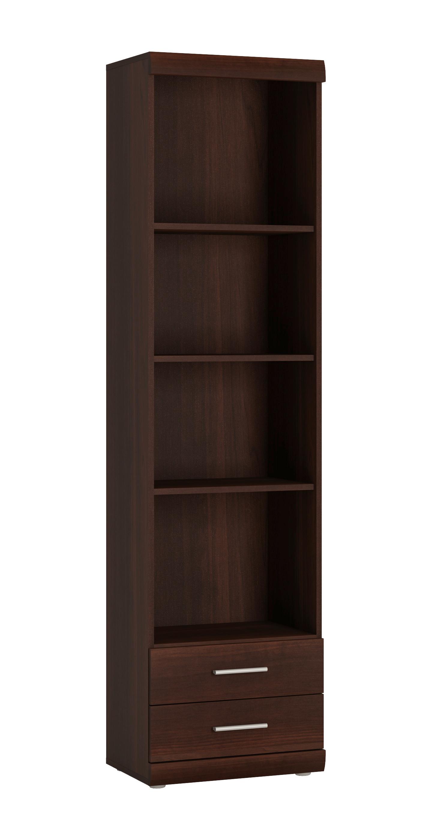 REGALELEMENT Imperial Walnussfarben B: 50cm - Walnussfarben, KONVENTIONELL, Holzwerkstoff (50/195/38cm)