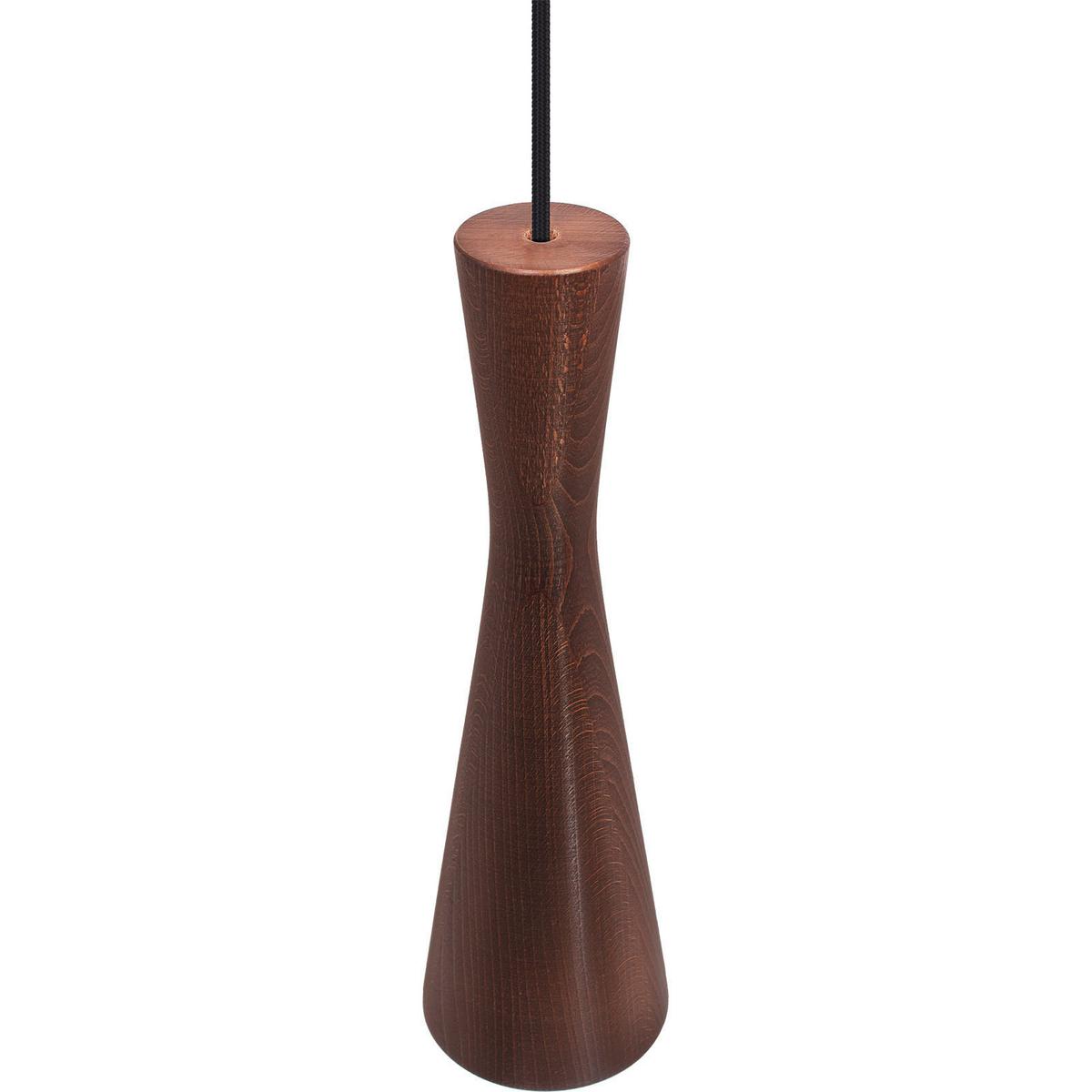 Hängeleuchte 8510131 Vegas - Nussbaumfarben/Schwarz, Design, Holz (10/90-140cm)