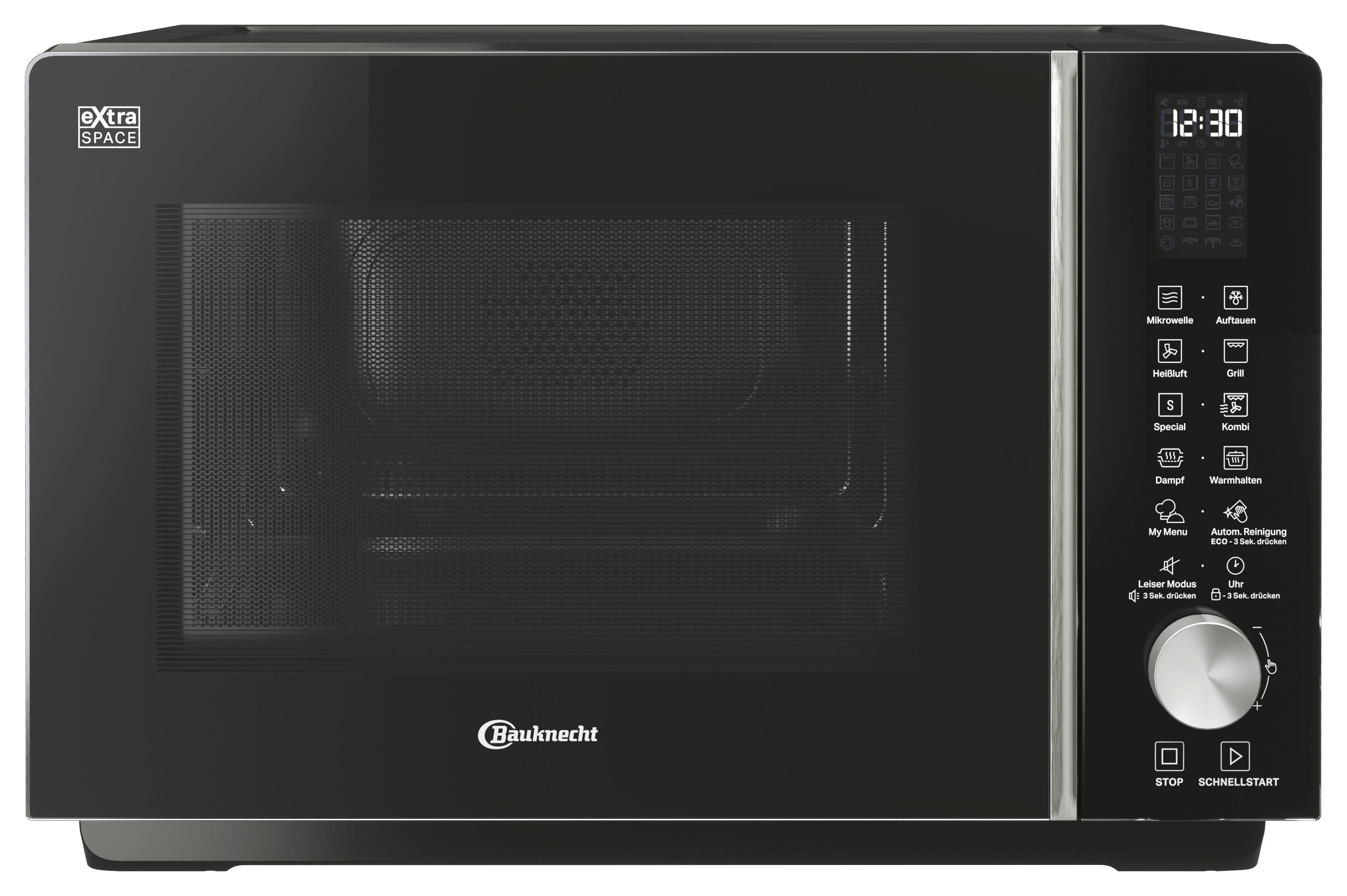 Mikrowelle Mf 255 B - Schwarz, Trend, Metall (49/32,5/46,8cm) - Bauknecht