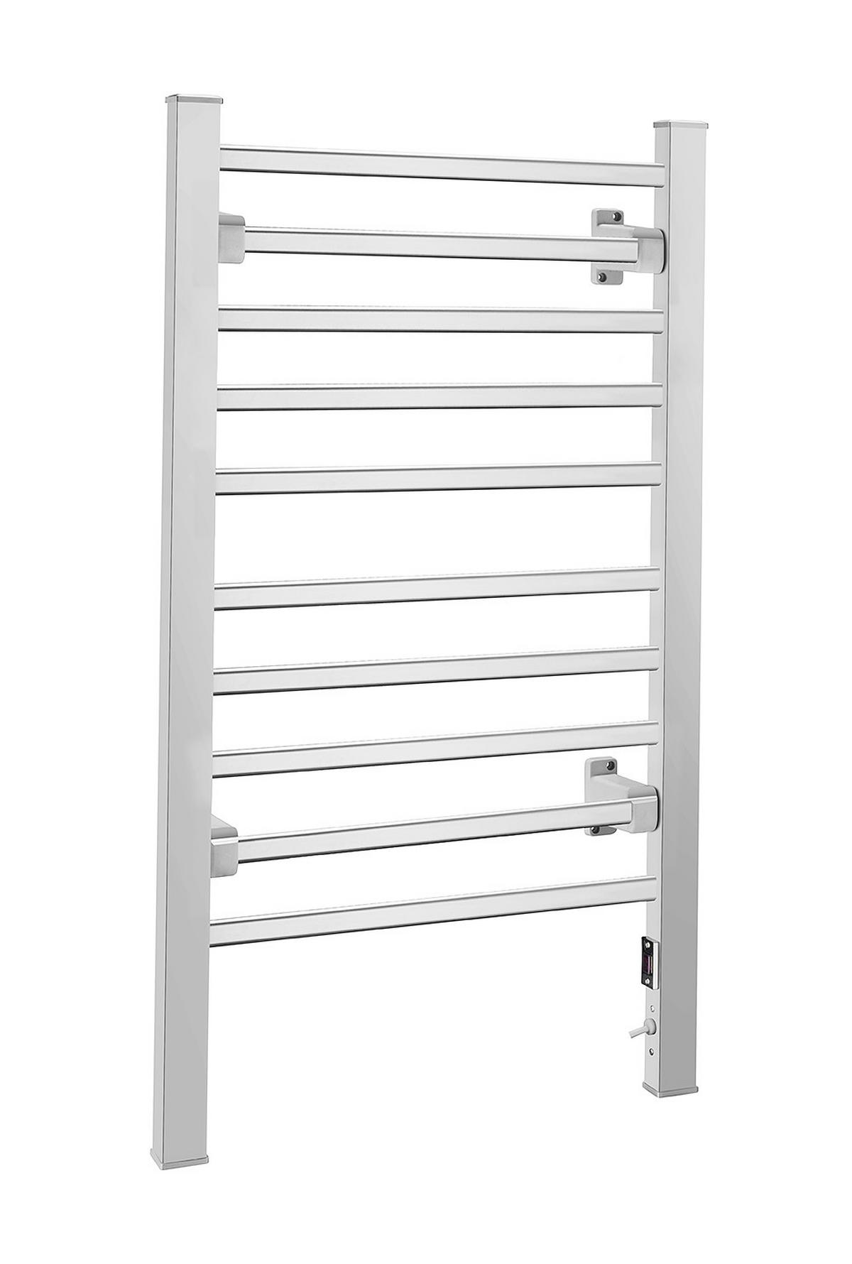 Heizkörper Neptun L/B/H: 53/10/93 cm Waagrecht 150 Watt - Silberfarben, KONVENTIONELL, Metall (53/10/93cm) - Homezone