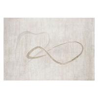 Webteppich Hellgrau Mascha 80x150 cm - Hellgrau, ROMANTIK / LANDHAUS, Textil - James Wood