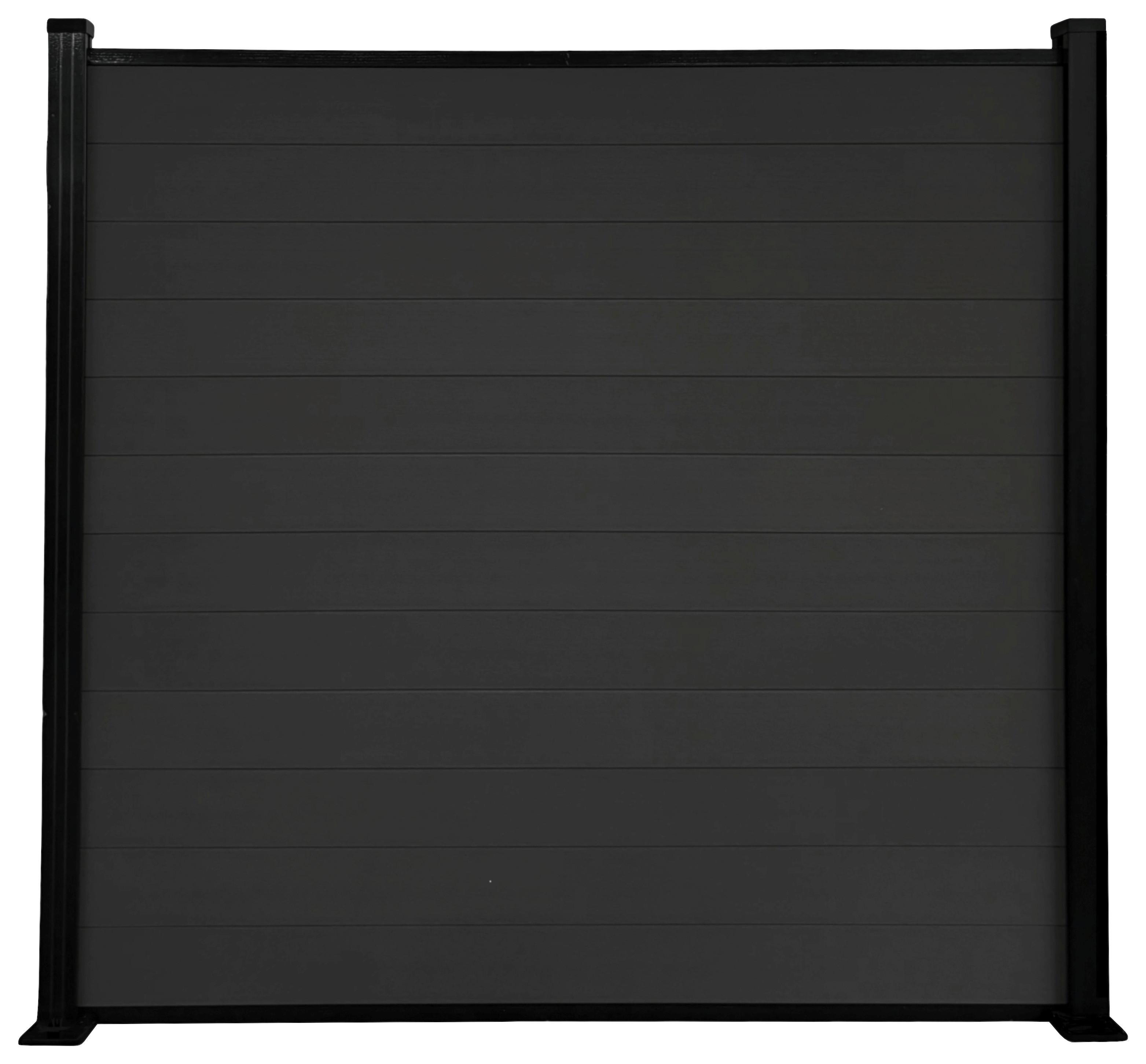 Sichtschutz Helios - Braun, MODERN, Holzwerkstoff (180/180/21cm) - Beldano