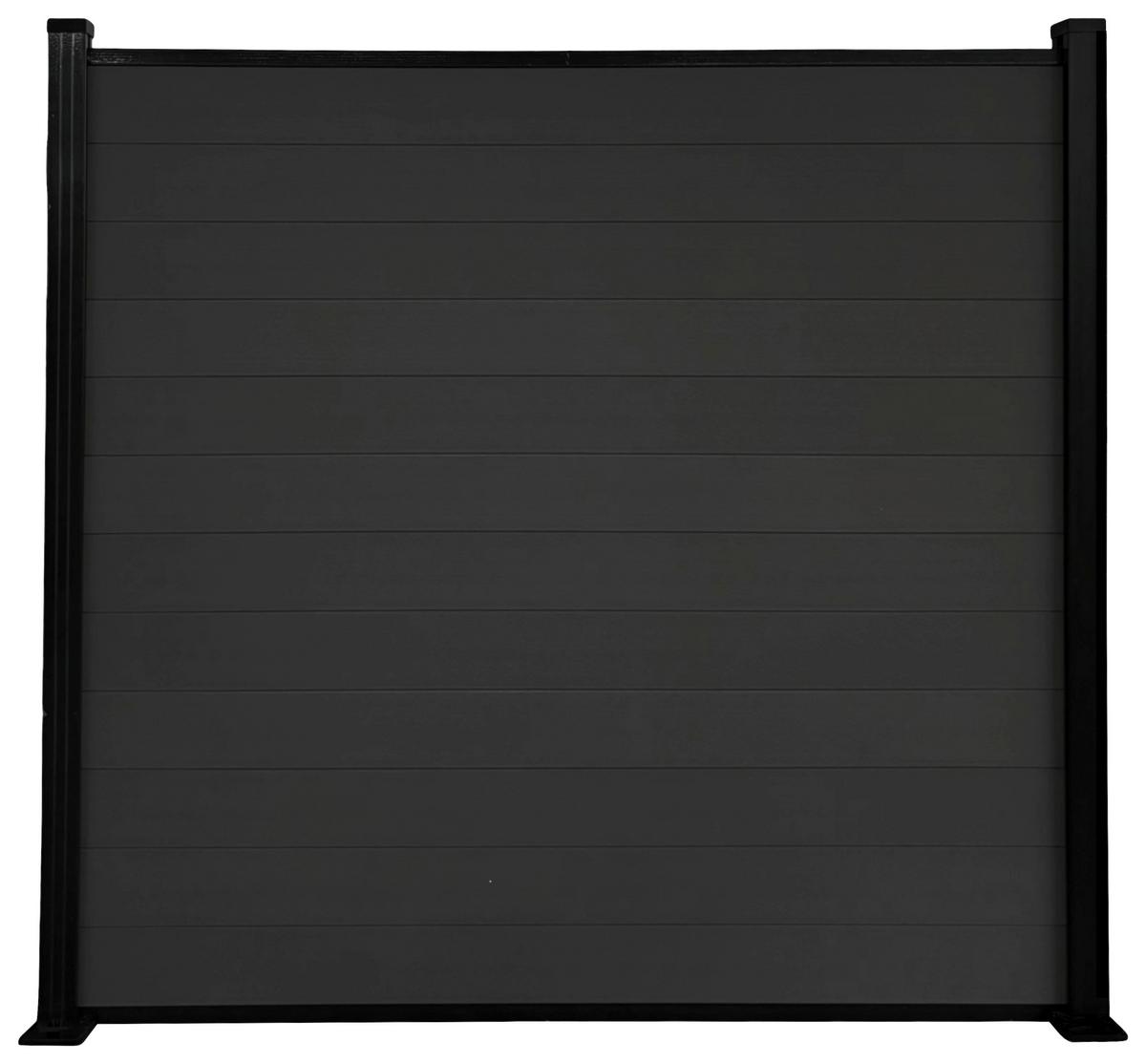 Sichtschutz Helios - Braun, MODERN, Holzwerkstoff (180/180/21cm) - Beldano