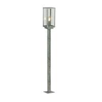 Außenleuchte Box Ll Outdoor 90151-900si - Klar/Silberfarben, Basics, Glas/Metall (11/11/90cm)