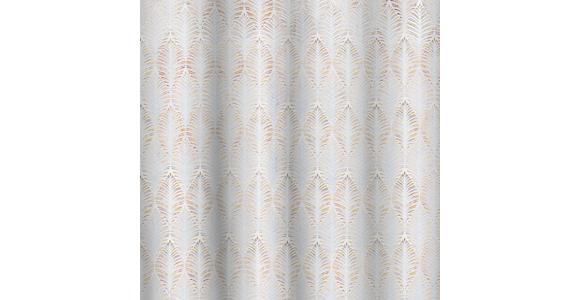 Vorhang mit Schlaufen und Band Naomi 140x255 cm Beige - Beige, MODERN, Textil (140/255cm) - Luca Bessoni