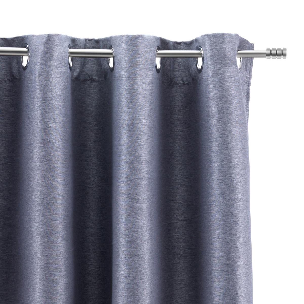 ZATEMŇOVACÍ ZÁVĚS Lars, 140/245cm, 2ks v bal. - šedá, Moderní, textil (140/245cm) - Modern Living