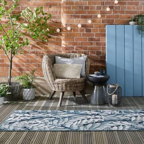 Läufer 503119374023 - Blau, Basics, Textil (80/230cm)