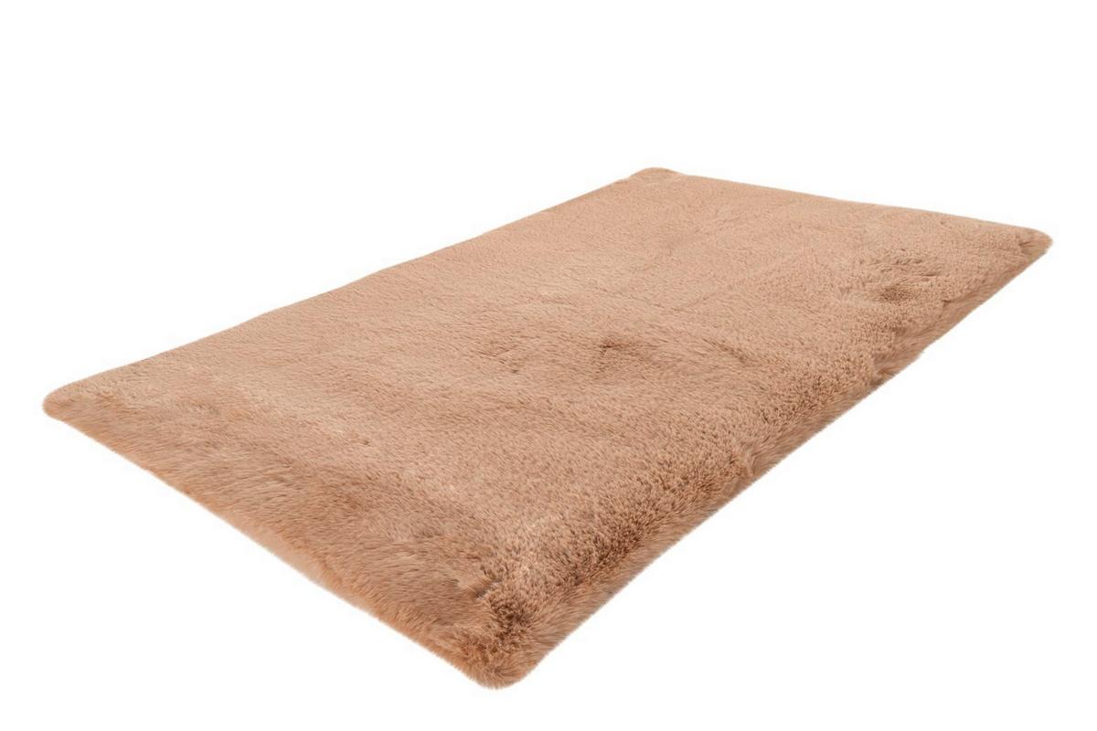 Fellteppich Rabbit Beige, 40x60 Cm - Beige, KONVENTIONELL (40/60cm)