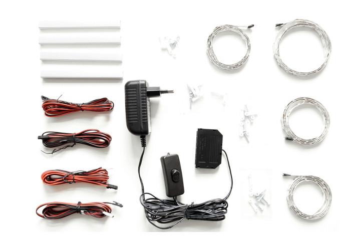 Einlegebodenbeleuchtung Madrid Led 4-Er Set L: 70 Cm