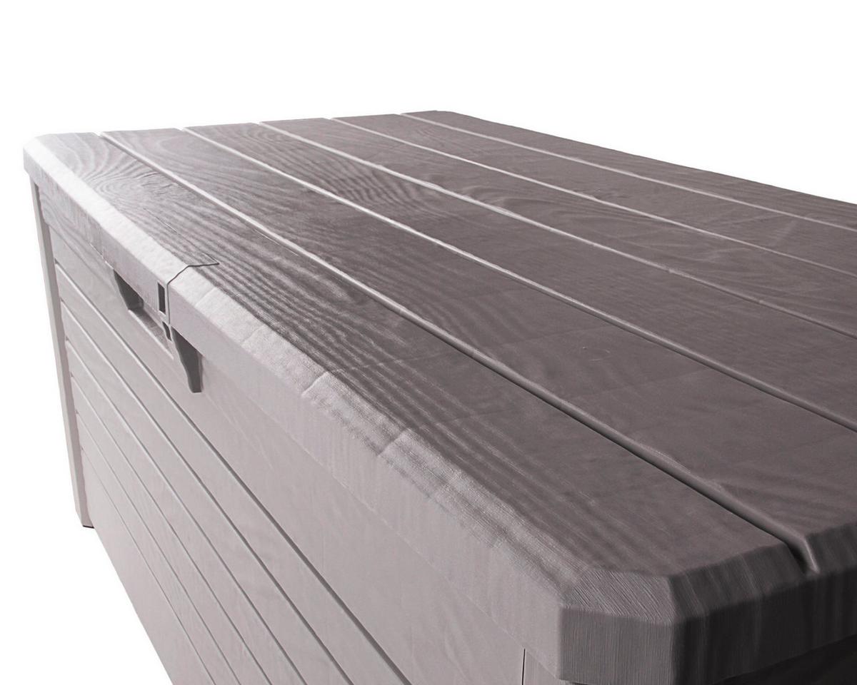 Kissenbox Florida 141x63x71cm 550l Grau - Grau, Basics, Kunststoff (141/63/71cm)