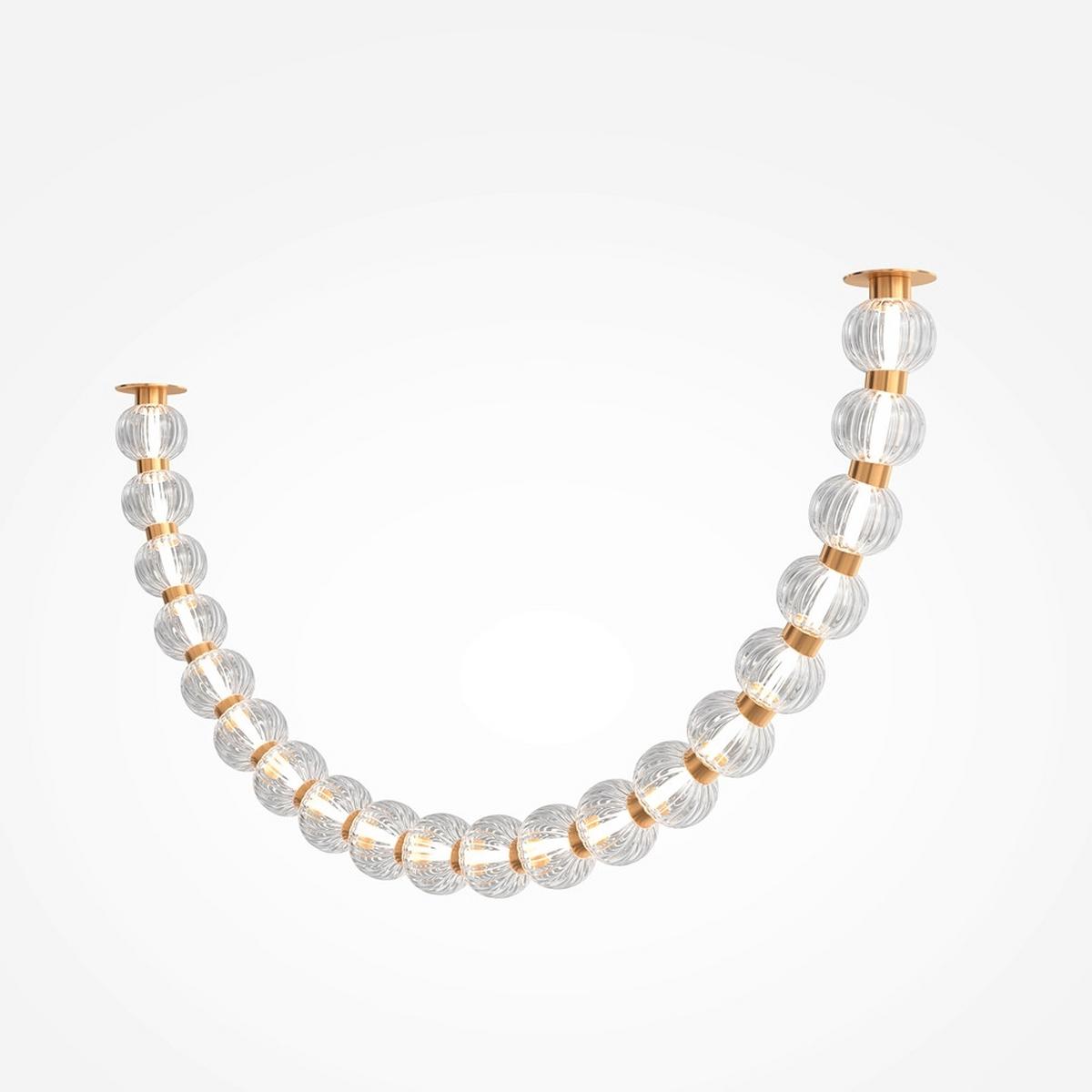 Deckenleuchte Amulet - Goldfarben, MODERN, Metall (150/9/63,6cm) - MAYTONI