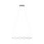 Led Závesná Lampa Kristi - strieborná, Romantický / Vidiecky, kov/plast (76/120cm) - Premium Living Led Závesná Lampa Kristi - strieborná, Romantický / Vidiecky, kov/plast (76/120cm) - Premium Living
