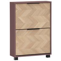 Schuhkipper Piazza Eichefarben/Mauve B: 59,8 cm - Eichefarben/Mauve, Design, Holzwerkstoff (59,8/85,7/19,55cm) - MID.YOU