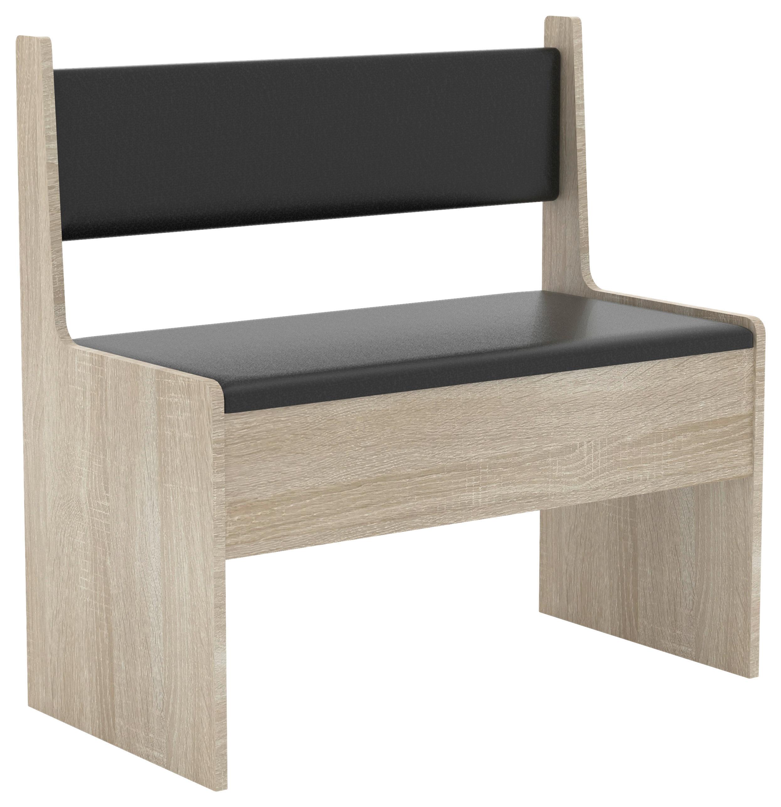 Sitzbank Esal Sonoma Eiche B: 80 cm - Sonoma Eiche, MODERN, Holzwerkstoff (80/80/42cm) - MID.YOU
