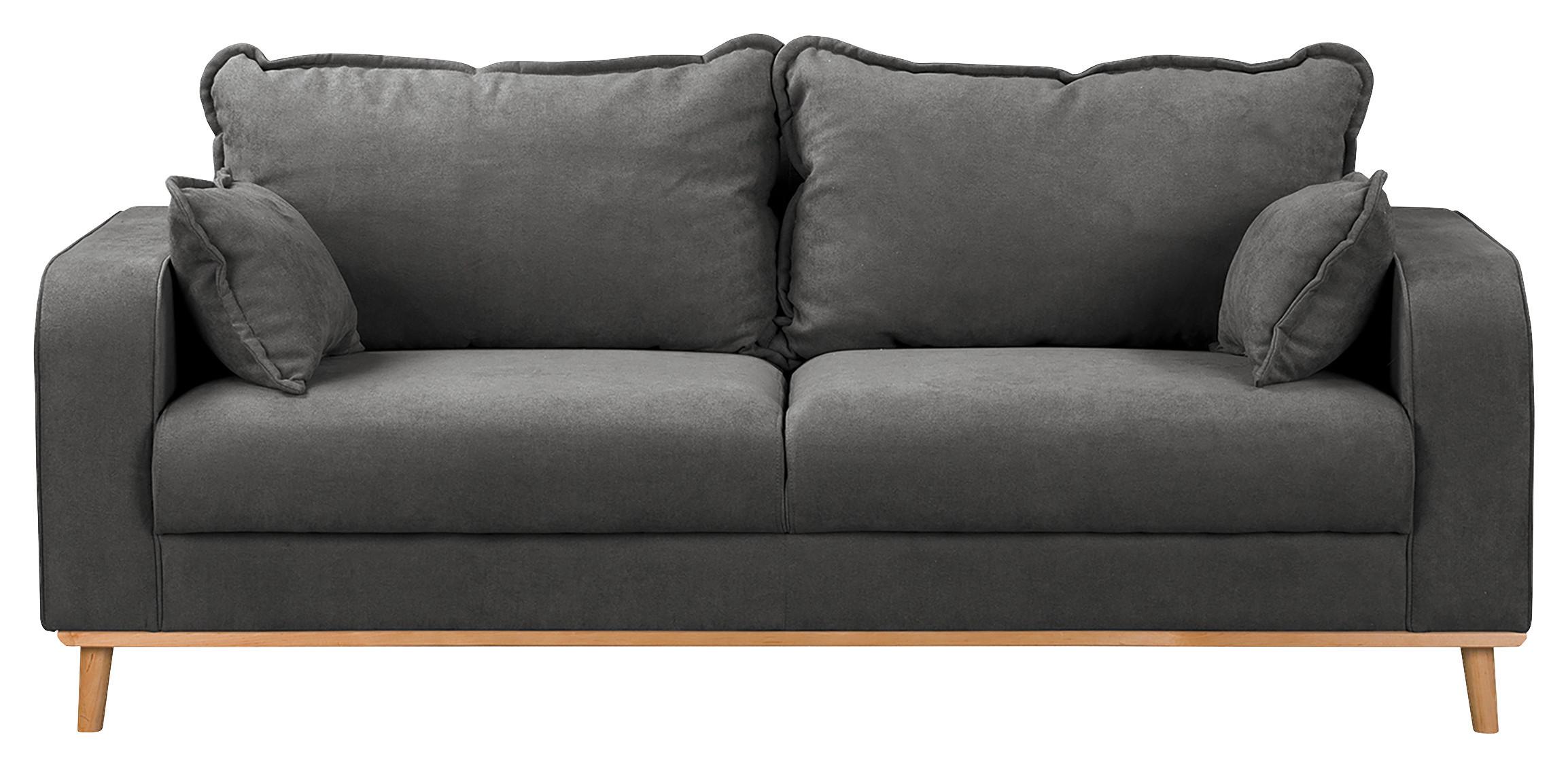 3-SITZER-SOFA Beata Dunkelgrau B: 193 cm