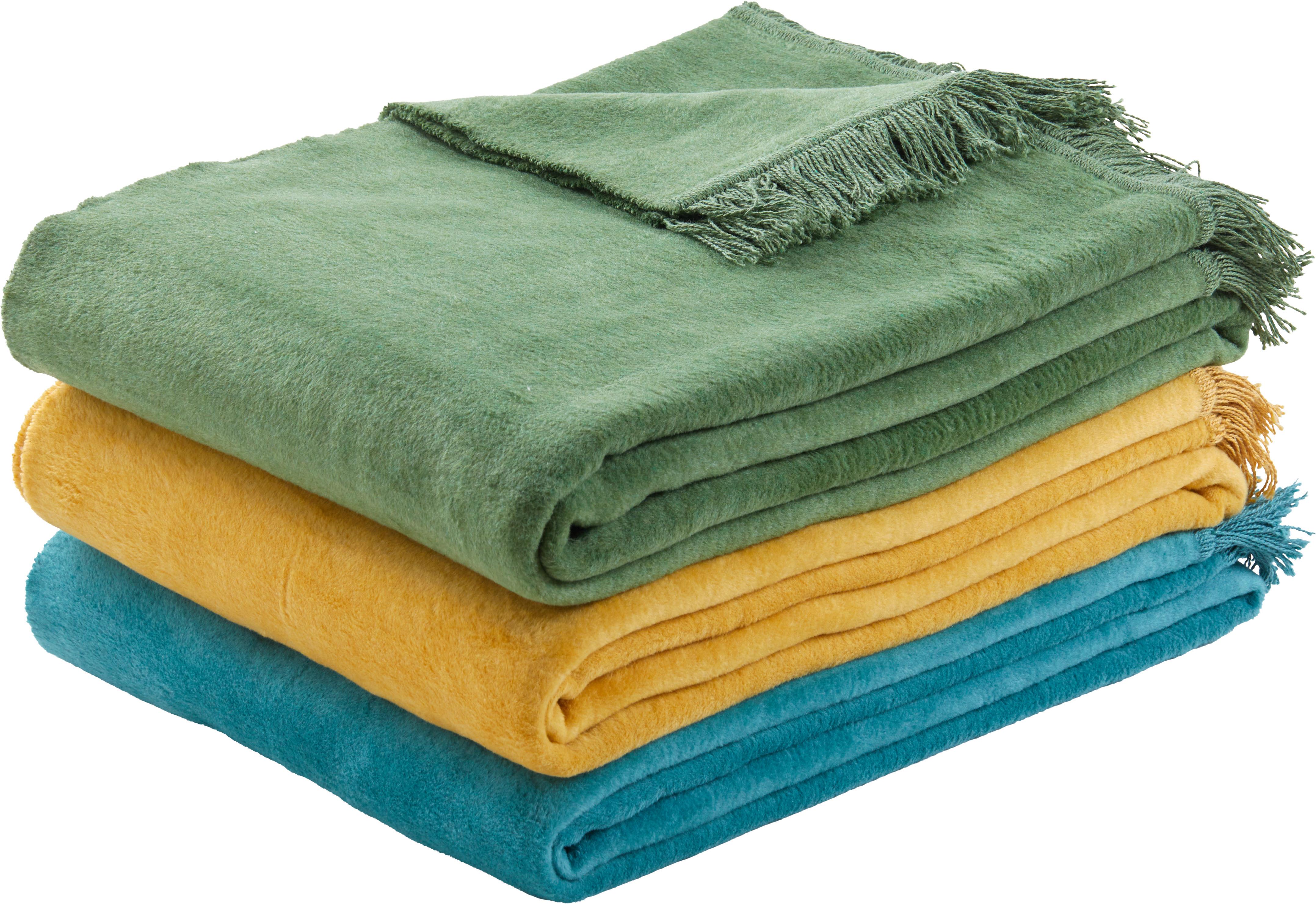 DEKA EL SOL - šalvějově zelená, textil (150/200cm) - Modern Living